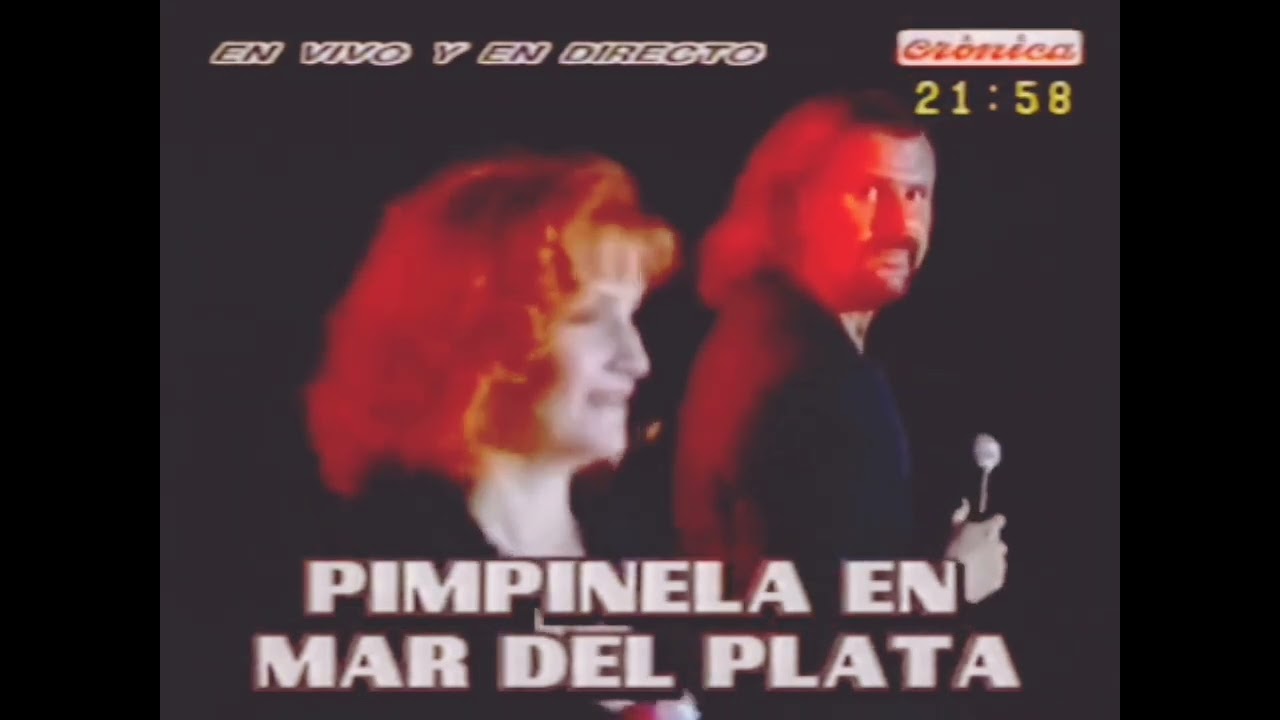 Pimpinela recital en Mar del Plata 1998