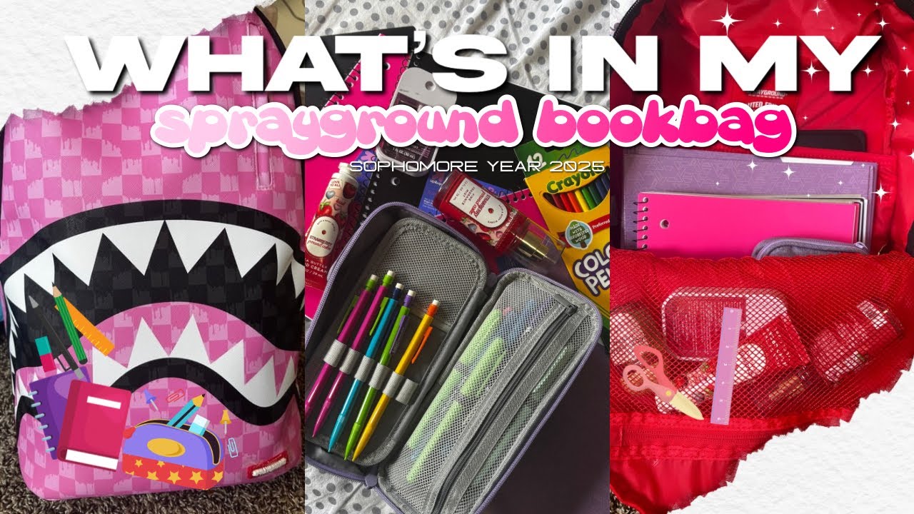 WHAT’S IN MY BACKPACK 2025 🎒 | sophmore year 2025