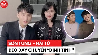 Sơn Tùng - Hải Tú đeo dây chuyền định tình, nàng thơ ngang nhiên ngồi ghế chủ tịch