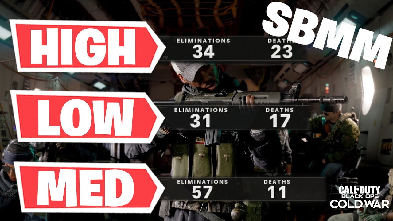Black Ops : Cold War - SBMM Skill Brackets Are INSANE! CW Skill Based ...