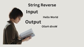 Reverse String without Losing order of words Algorithm Explained