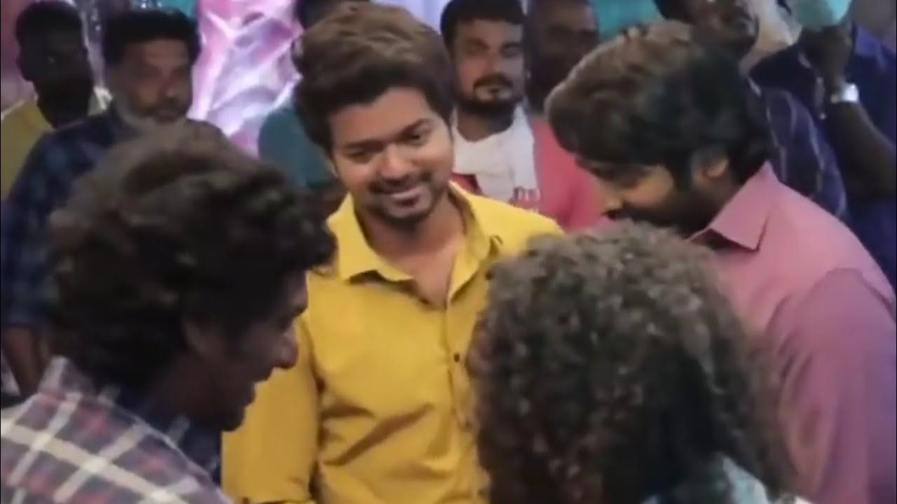 Master climax making video thalapathy 