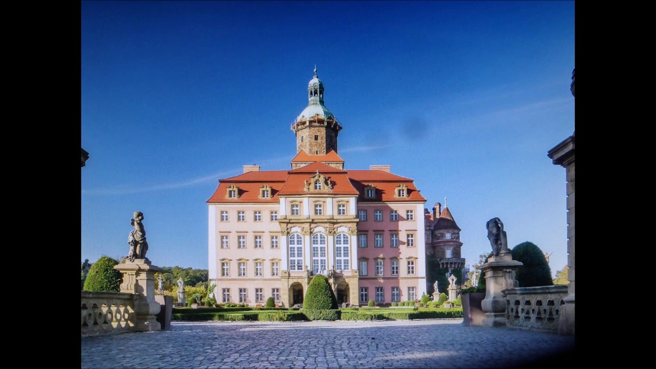 History Schloss Fürstenstein Polen - YouTube