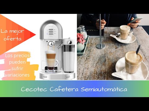 Cecotec Cafetera Semiautomática