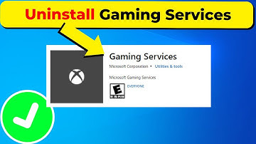 How to Uninstall Gaming Services Windows 10 | 2024