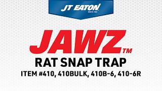 JT Eaton JAWZ Snap Trap for Rats & Chipmunks