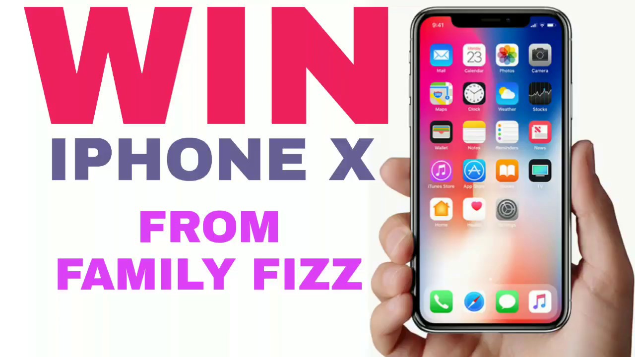 apple iphone x international giveaway from family fizz youtube