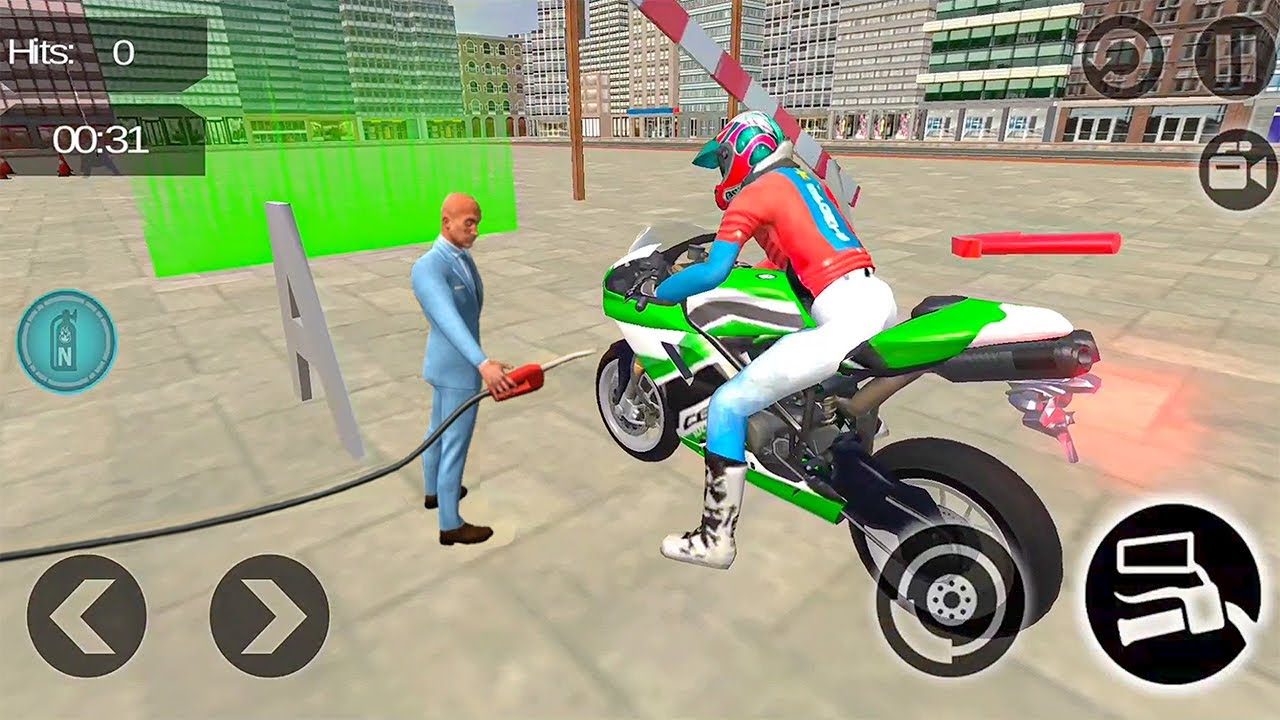 City Bike Stunt Parking Adventure - Best 3D Bike Games - #2 Android Gameplay