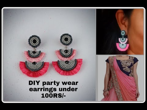 Round Alloy Black Metal Jhumka Earrings, Size: Adjustable at Rs 99/pair in  New Delhi