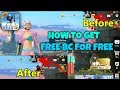 How To Get Free BC For Free In PUBG Mobile Lite - 100%Free, No Hack