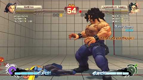 Ultra Street Fighter IV battle: Rose (yaygabbyjay) vs Hugo (N00B_SYBORG)