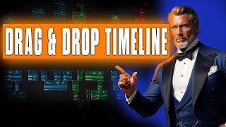 Edit your videos in 5 MINUTES using this Drag & Drop Timeline!