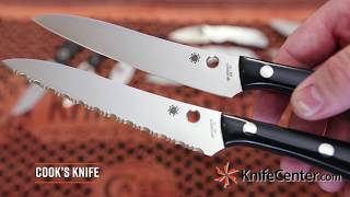 Cook's Knife Corian Black - Spyderco, Inc.