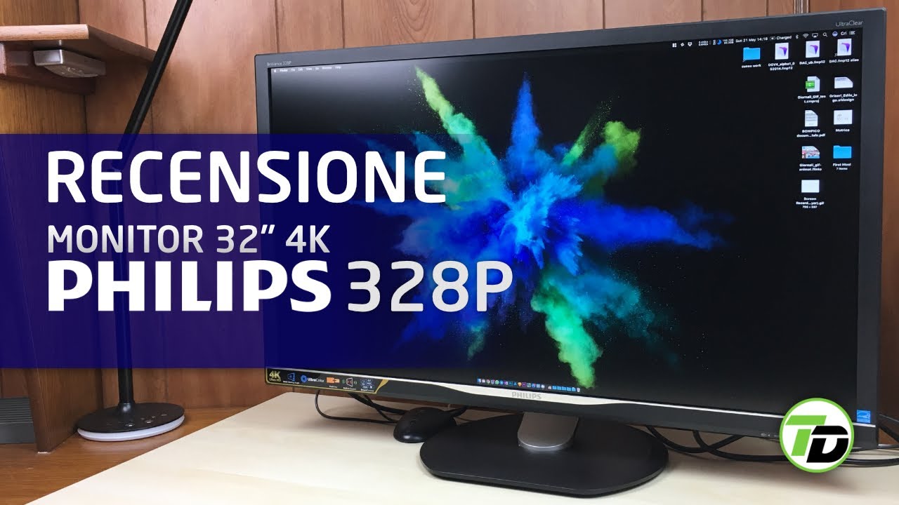 Philips 328P - Monitor 4K 32 pollici - RECENSIONE [ITA] - YouTube