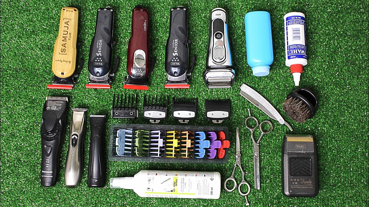 NOTWENDIGE WERKZEUGE F R ANF NGER FRISEUR BARBIERE NECESSARY TOOLS 