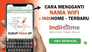 ✅ Cara Mengganti NAMA WIFI Indihome | Ganti NAMA WIFI Lewat HP