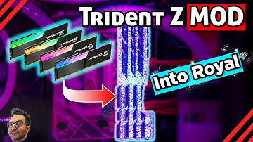 Gskill Trident Z into Royal mod for 4$ #gskill #royal