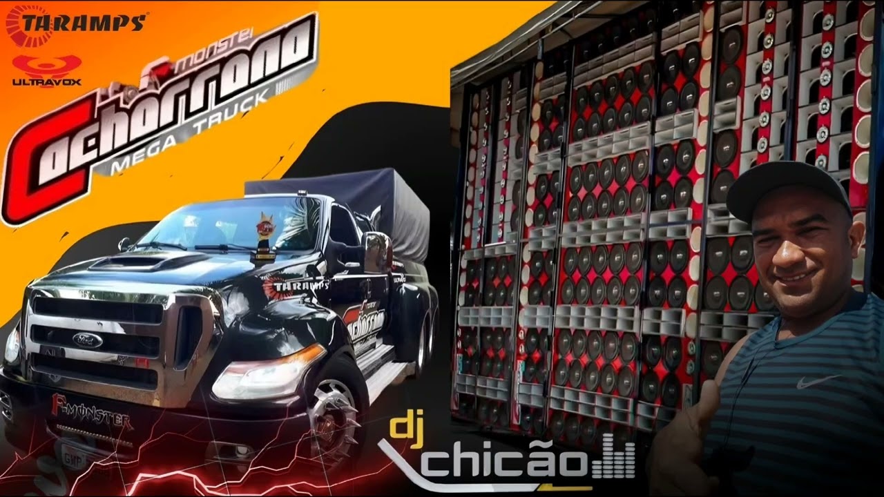 CD F-MONSTER CACHORRONA MEGA TRUCK VOL.16 2025 DJ CHICÃO