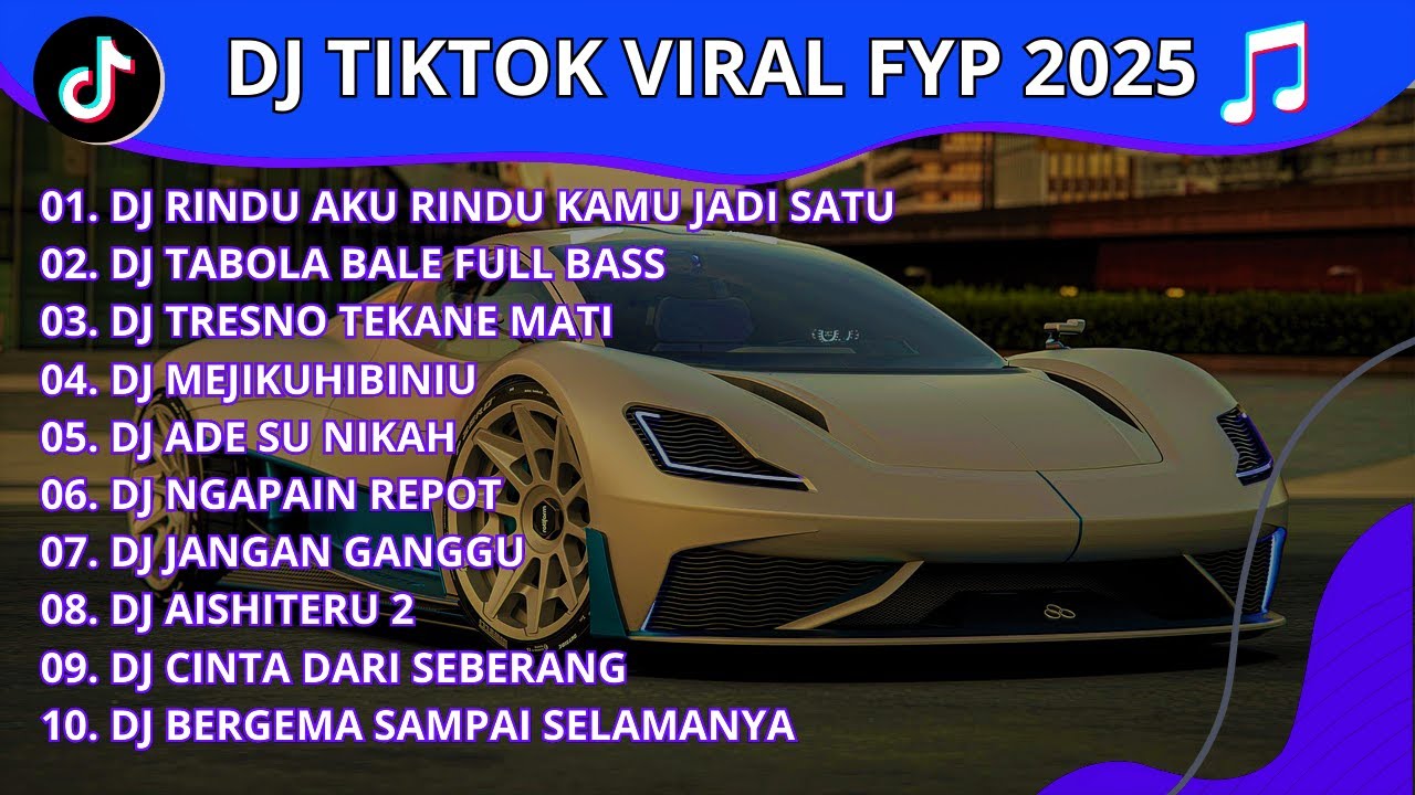 DJ RINDU AKU RINDU KAMU JADI SATU FULL BASS🎸 DJ TABOLABALE 🎸 DJ TIKTOK TERBARU 2025🎵 | FVAD Rmx Lite