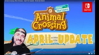 Animal Crossing: New Horizons - April Free Update - Nintendo Switch