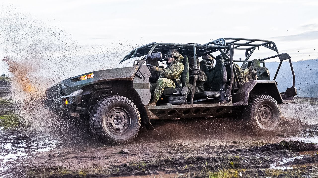 The U.S. Army’s Wild New 9-Seater Chevrolet Infantry Squad Vehicle in Action!