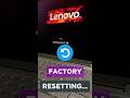 How to Factory Reset your Laptop