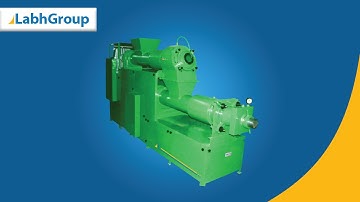 Duplex vacuum plodder machine | Top vacuum plodder machine for soap & laundry bar | Labh Group