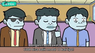 Ketika Lu Ketemu Teman Yang Udah Sukses (Animasi Sentadak)