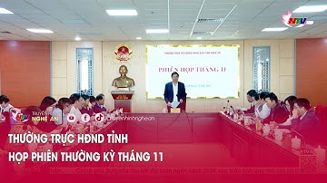 Thường trực HĐND tỉnh họp phiên thường kỳ tháng 11