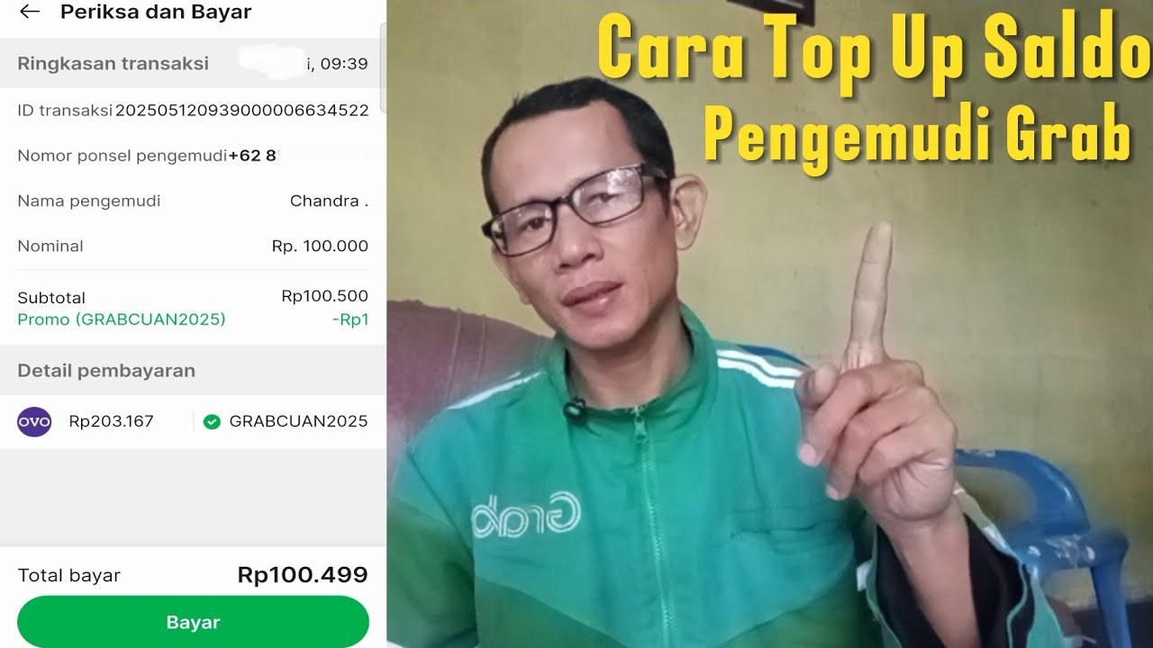 Cara Cepat Isi Saldo Driver Grab Lewat GrabMerchant Terbaru 2026