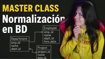 NORMALIZACIÓN en BASES DE DATOS | MASTER CLASSS  ¡Con Ejercicio!