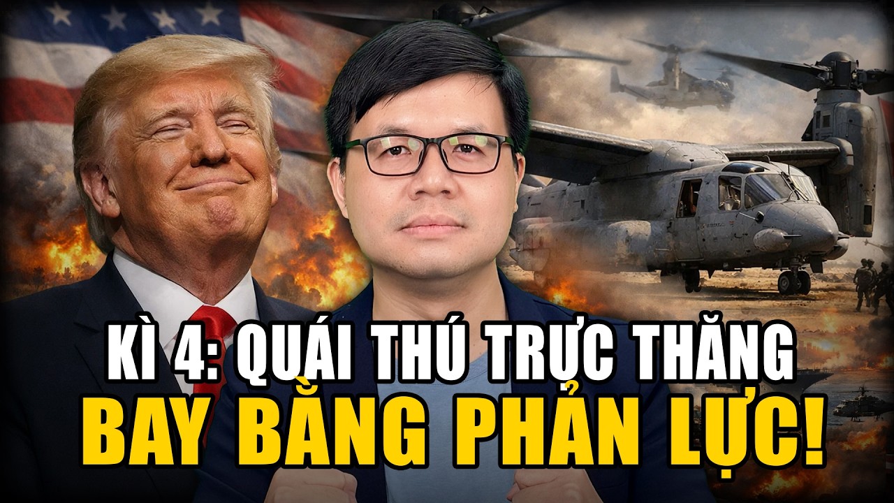 Trực Thăng V-22 Osprey: Từ Chiếc ‘Quan Tài Bay’ Trở Thành Bạch Long Mã Bất Khả Chiến Bại!