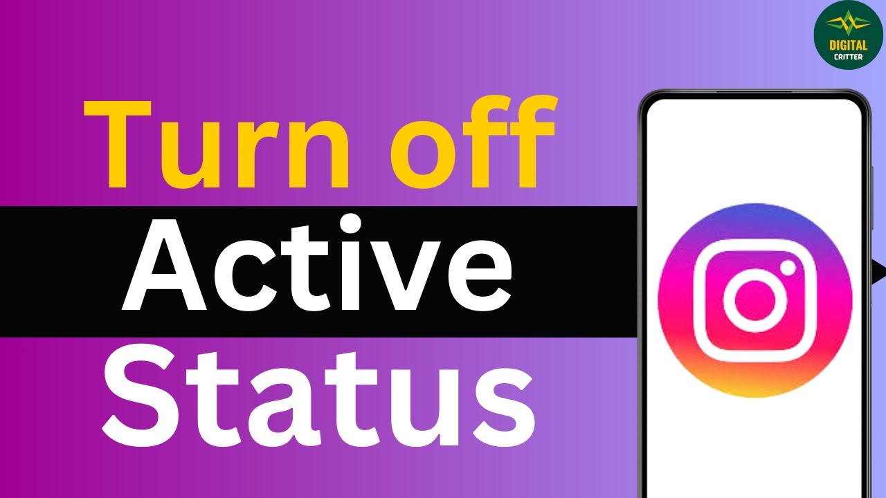 How to Turn off active Status on Instagram ? - YouTube