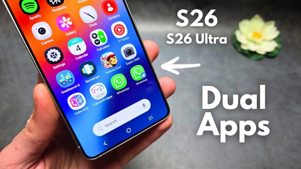 How to Enable Dual Apps on Samsung Galaxy S26 / S26 Ultra - Use 2 ...