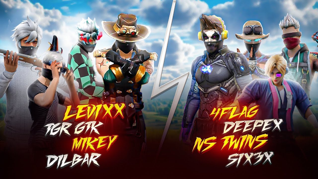 NG LEVIXX🇮🇳 VS 4 FLAG GAMER🇳🇵   CLASH OF GODS 😲🔥   FT  @4flaggamer @gtk111ff @nstwinsff 2