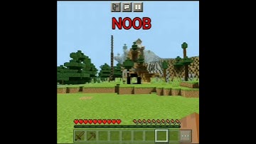 Oinecraft noob vs pro vs hacker MLG || #shorts #Short #Minecraft #noob #pro