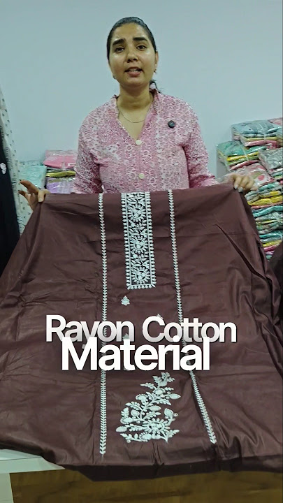 'New Arrival Rayon Cotton Suits 2025 | Best Fabric for Summer Wear'