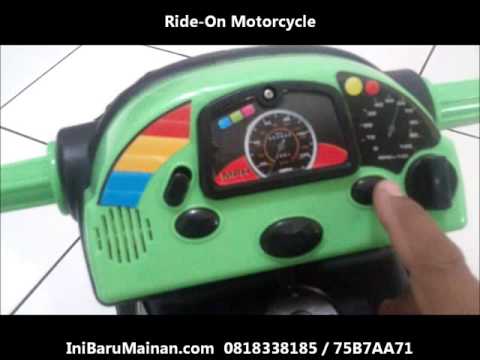 Jual Mainan Anak Sepeda Motor Ride On Motorcycle - YouTube