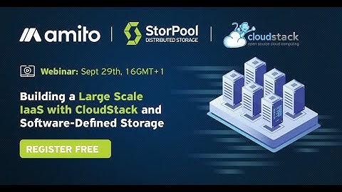 Building a Large Scale IaaS with CloudStack and Software-Defined Storage