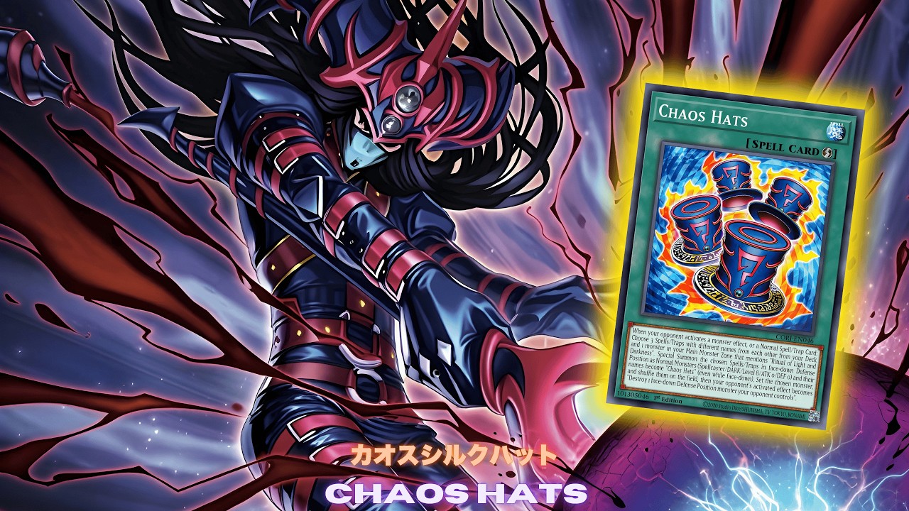 Magical Hats Remake Is Good ! Chaos Hats DECK NEW CARD - YUGIOH