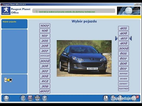 Program diagnostyczny do Peugeot Citroen PP2000