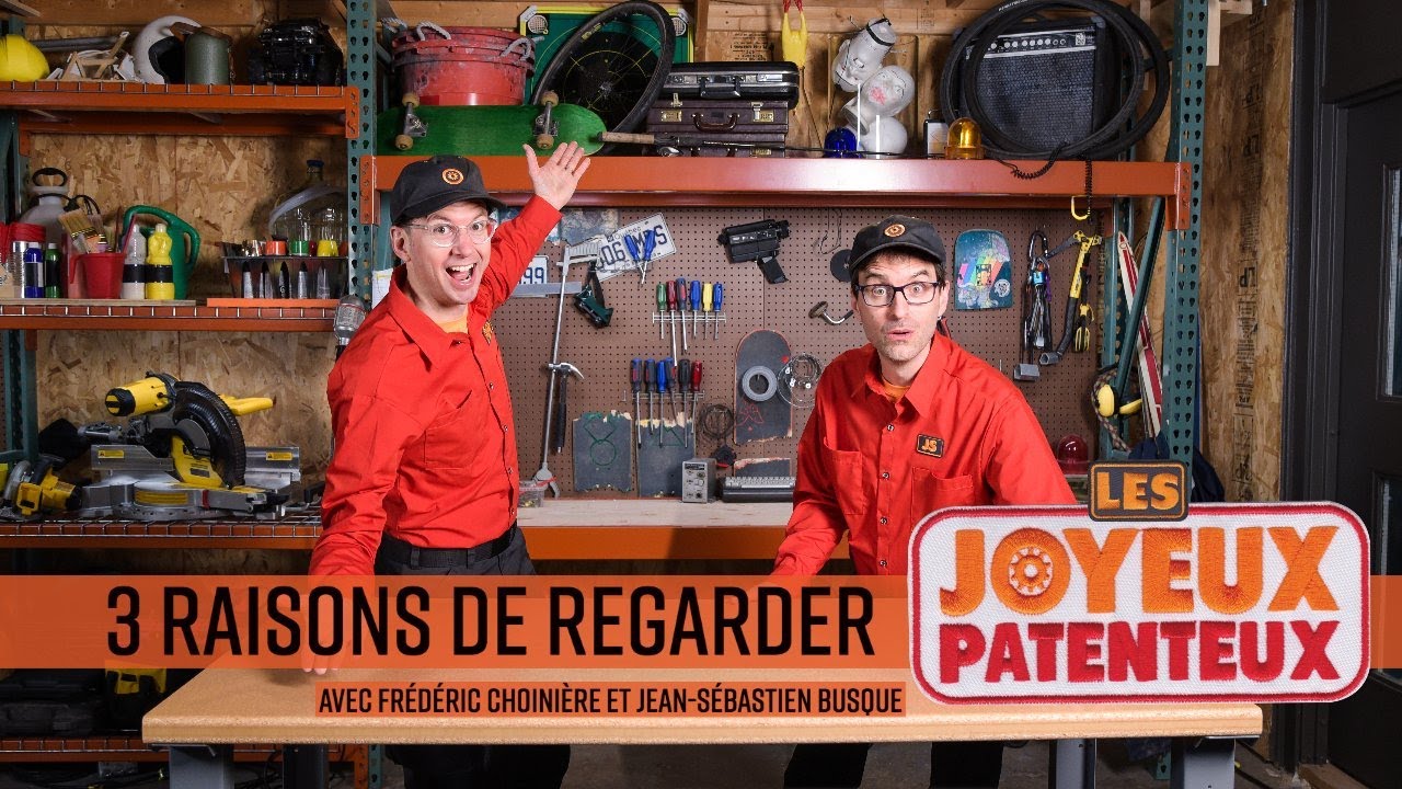 Les joyeux patenteux vue par Frédéric Choinière et Jean-Sébastien Busque