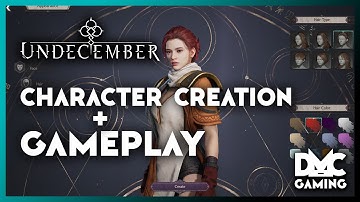 Character Creation and PC Gameplay / Playthrough ( MAX Graphic Settings @ 60 FPS ) - UNDECEMBER