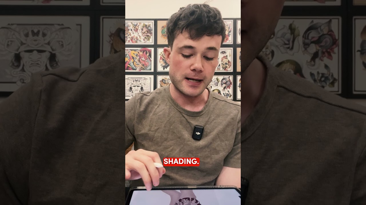 Tattoo Flow Hack: Japanese Panel Shading