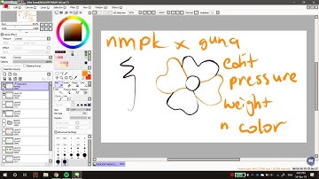 Paint tool sai basic tutorial (bahasa melayu)- tools and setting (part 3)