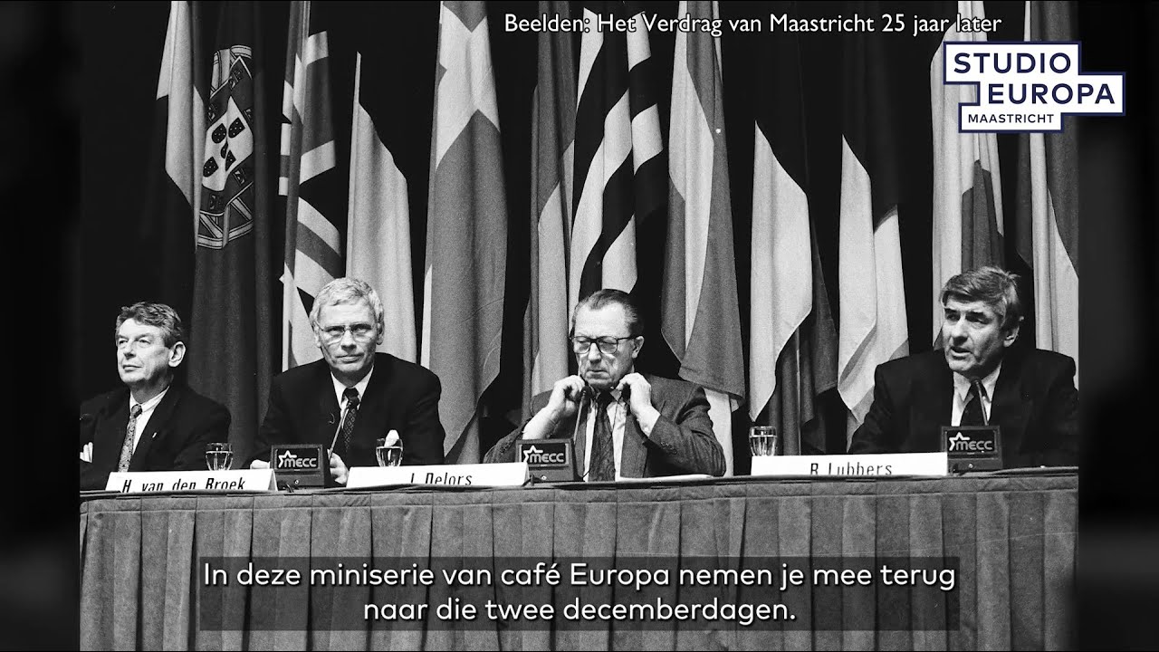 Speciale podcastserie van ‘Café Europa’ over het Verdrag van Maastricht