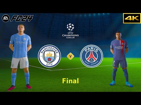 FC 24, PSG vs Manchester City - UEFA Champions League Final