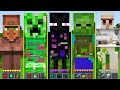 Minecraft HOW to BUILD ENDERMAN GOLEM  ZOMBIE CREEPER HOUSE in Minecraft NOOB VS PRO ANIMATION