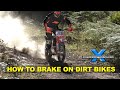 How to brake effectively on dirt bikes︱Cross Training Enduro