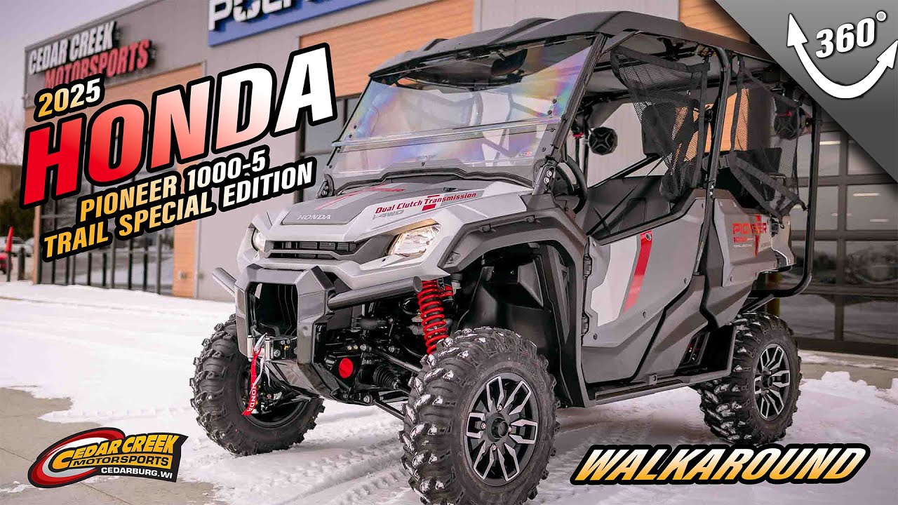 Walkaround | 2025 Honda® Pioneer 1000-5 Trail Special Edition